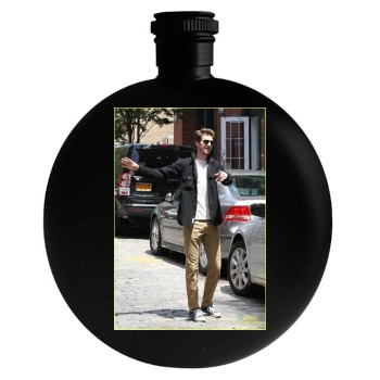 Andrew Garfield Round Flask