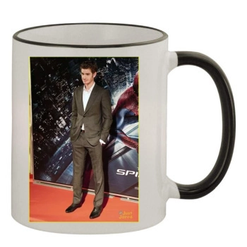 Andrew Garfield 11oz Colored Rim & Handle Mug