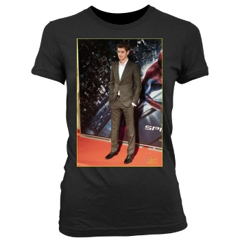 Andrew Garfield Women's Junior Cut Crewneck T-Shirt