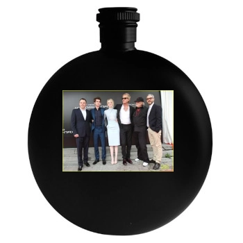 Andrew Garfield Round Flask