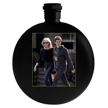 Andrew Garfield Round Flask