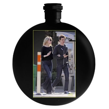 Andrew Garfield Round Flask