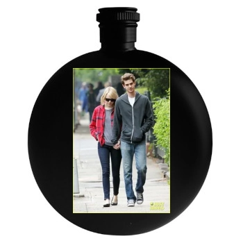 Andrew Garfield Round Flask