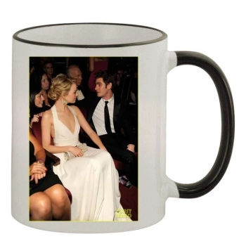 Andrew Garfield 11oz Colored Rim & Handle Mug