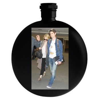 Andrew Garfield Round Flask