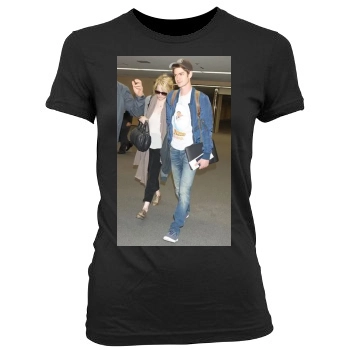 Andrew Garfield Women's Junior Cut Crewneck T-Shirt