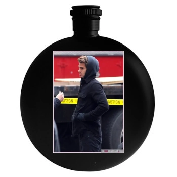 Andrew Garfield Round Flask