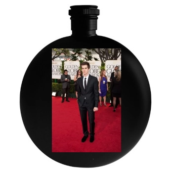 Andrew Garfield Round Flask