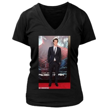 Andrew Garfield Women's Deep V-Neck TShirt