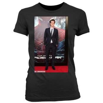 Andrew Garfield Women's Junior Cut Crewneck T-Shirt