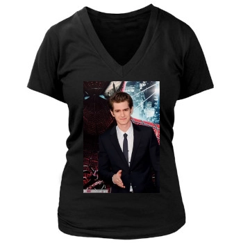 Andrew Garfield Women's Deep V-Neck TShirt