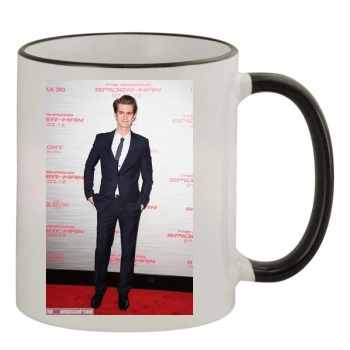 Andrew Garfield 11oz Colored Rim & Handle Mug