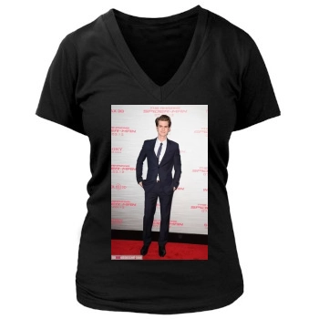 Andrew Garfield Women's Deep V-Neck TShirt