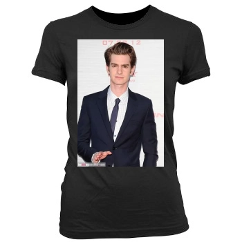 Andrew Garfield Women's Junior Cut Crewneck T-Shirt