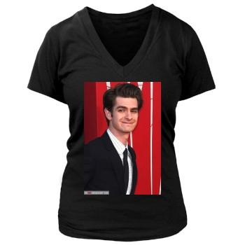 Andrew Garfield Women's Deep V-Neck TShirt