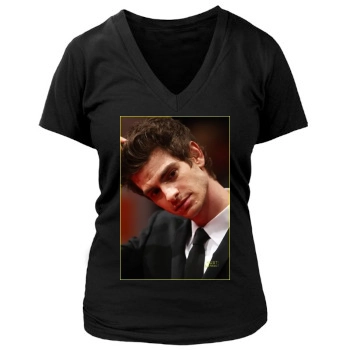 Andrew Garfield Women's Deep V-Neck TShirt