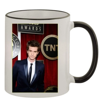 Andrew Garfield 11oz Colored Rim & Handle Mug