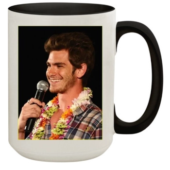 Andrew Garfield 15oz Colored Inner & Handle Mug