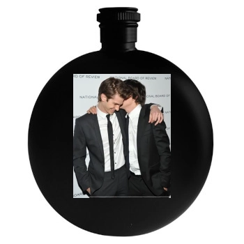 Andrew Garfield Round Flask