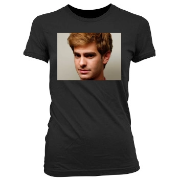 Andrew Garfield Women's Junior Cut Crewneck T-Shirt