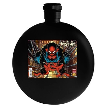 Andrew Garfield Round Flask