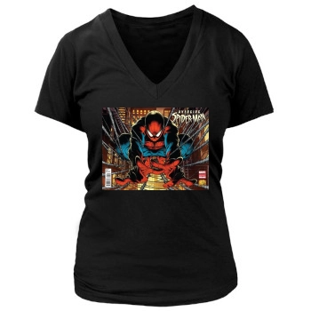 Andrew Garfield Women's Deep V-Neck TShirt