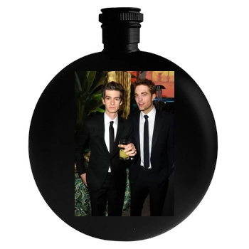 Andrew Garfield Round Flask