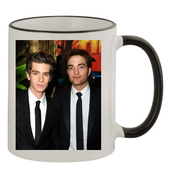 Andrew Garfield 11oz Colored Rim & Handle Mug