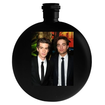 Andrew Garfield Round Flask