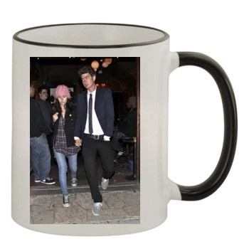 Andrew Garfield 11oz Colored Rim & Handle Mug