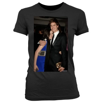 Andrew Garfield Women's Junior Cut Crewneck T-Shirt