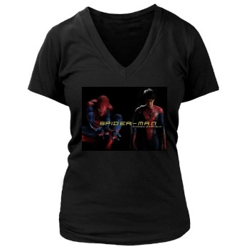 Andrew Garfield Women's Deep V-Neck TShirt