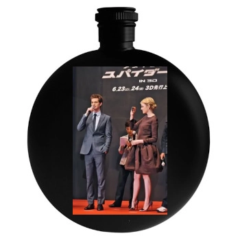 Andrew Garfield Round Flask