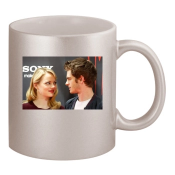 Andrew Garfield 11oz Metallic Silver Mug