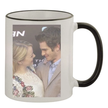 Andrew Garfield 11oz Colored Rim & Handle Mug