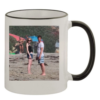 Andrew Garfield 11oz Colored Rim & Handle Mug