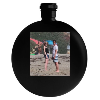 Andrew Garfield Round Flask