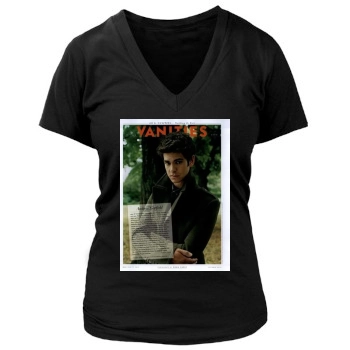 Andrew Garfield Women's Deep V-Neck TShirt