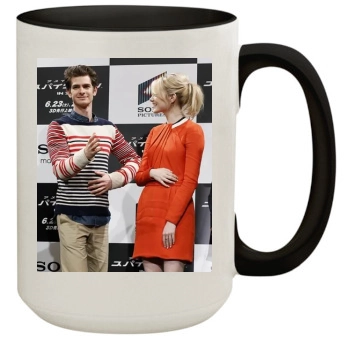 Andrew Garfield 15oz Colored Inner & Handle Mug