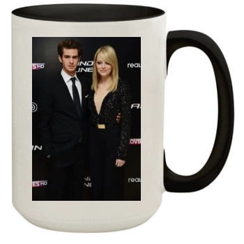 Andrew Garfield 15oz Colored Inner & Handle Mug