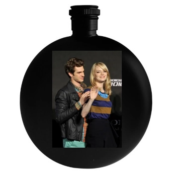 Andrew Garfield Round Flask