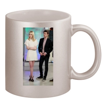 Andrew Garfield 11oz Metallic Silver Mug