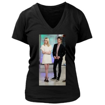 Andrew Garfield Women's Deep V-Neck TShirt