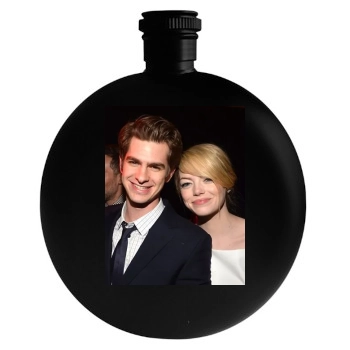 Andrew Garfield Round Flask