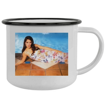 Salma Hayek Camping Mug