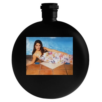 Salma Hayek Round Flask