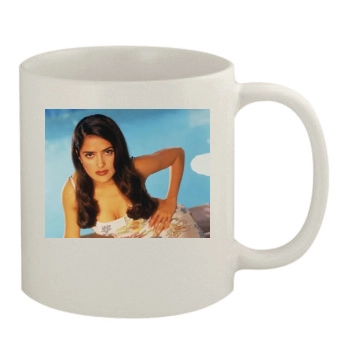 Salma Hayek 11oz White Mug