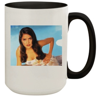 Salma Hayek 15oz Colored Inner & Handle Mug