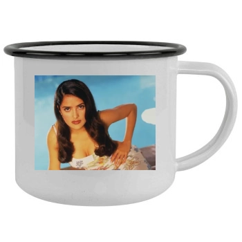 Salma Hayek Camping Mug