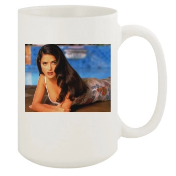 Salma Hayek 15oz White Mug